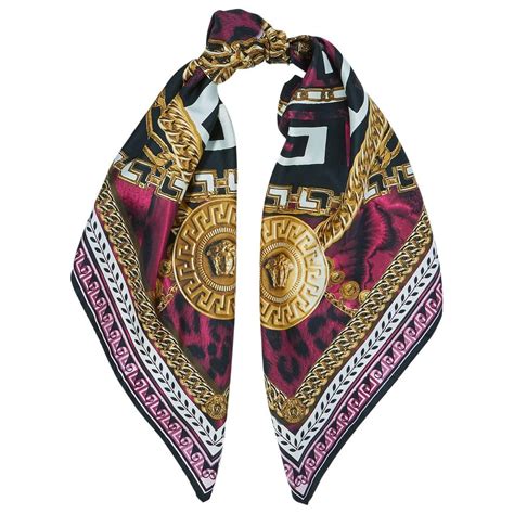 replica versace head scarf|versace tribute scarf.